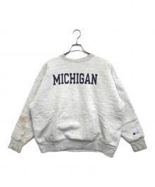 Champion（チャンピオン）の古着「ダブルフェイススウェット」｜グレー