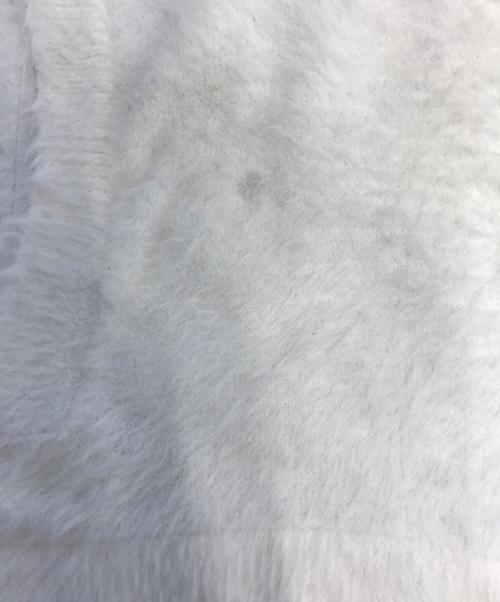 adidas（アディダス）adidas (アディダス) フェイクモヘヤ クラシック トラックトップ ホワイト サイズ:Lの古着・服飾アイテム