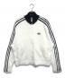 adidas（アディダス）の古着「フェイクモヘヤ クラシック トラックトップ」｜ホワイト