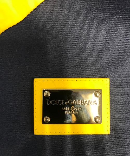 DOLCE & GABBANA（ドルチェ＆ガッバーナ）DOLCE & GABBANA (ドルチェ＆ガッバーナ) ピンストライプロゴプラークウールジャケット グレー サイズ:48の古着・服飾アイテム
