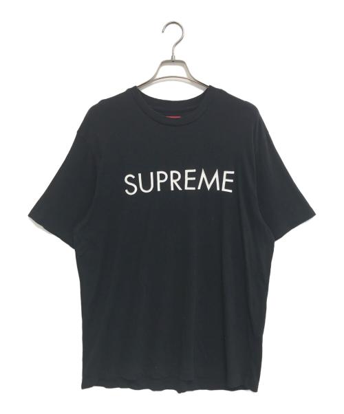 SUPREME（シュプリーム）SUPREME (シュプリーム) capital s/s top ブラック サイズ:Lの古着・服飾アイテム