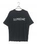 SUPREME（シュプリーム）の古着「capital s/s top」｜ブラック