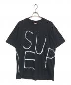 SUPREMEシュプリーム）の古着「painted tee」｜ブラック