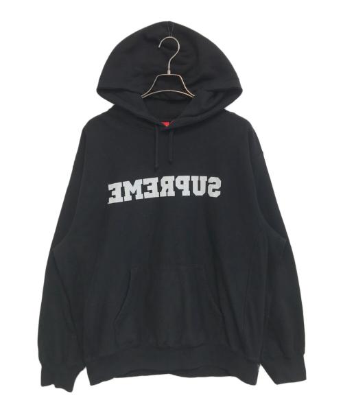 SUPREME（シュプリーム）SUPREME (シュプリーム) reverse hooded sweatshirt ブラック サイズ:Ｌの古着・服飾アイテム