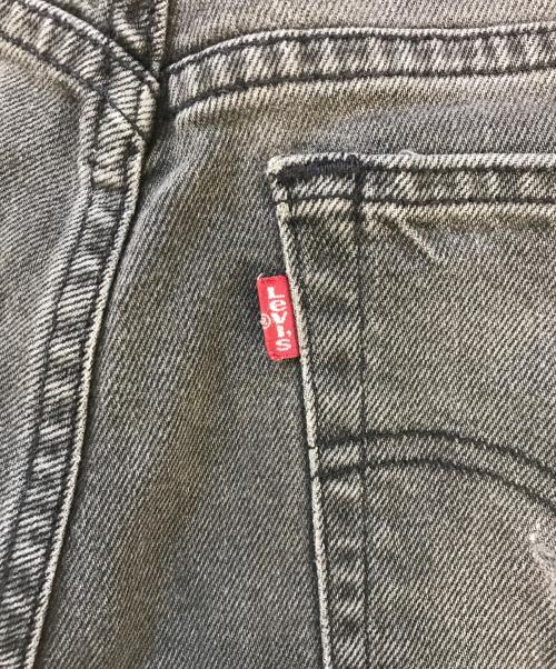 LEVI'S（リーバイス）LEVI'S (リーバイス) 後染デニムパンツ ブラック サイズ:Sの古着・服飾アイテム