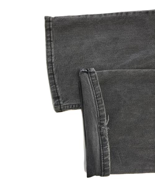 LEVI'S（リーバイス）LEVI'S (リーバイス) 後染デニムパンツ ブラック サイズ:Sの古着・服飾アイテム