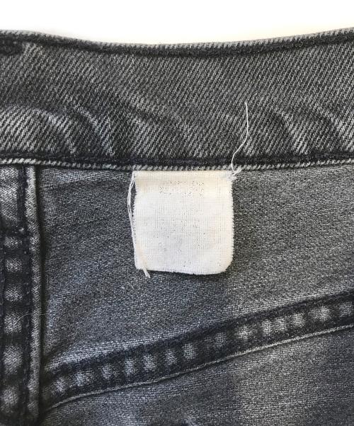 LEVI'S（リーバイス）LEVI'S (リーバイス) 後染デニムパンツ ブラック サイズ:Sの古着・服飾アイテム