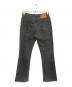 LEVI'S (リーバイス) 後染デニムパンツ ブラック サイズ:S：15000円