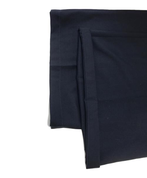 MARNI（マルニ）MARNI (マルニ) ウエストロゴイージーワイドスラックス ネイビー サイズ:36の古着・服飾アイテム