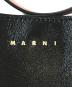 中古・古着 MARNI (マルニ) MUSEO SOFTショルダーバッグ ブラック×カーキ：30000円