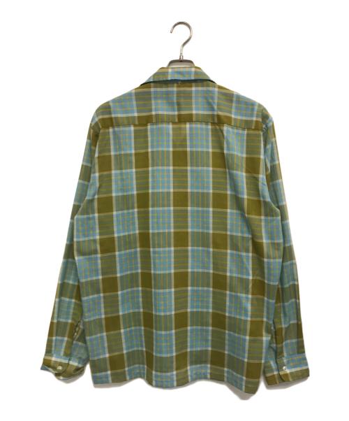 TOWN CRAFT（タウンクラフト）TOWN CRAFT (タウンクラフト) オープンカラーシャツ グリーン サイズ:Lの古着・服飾アイテム