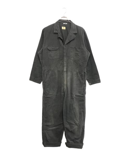 BIG BEN（ビックベン）BIG BEN (ビックベン) つなぎ ブラック サイズ:CHEST46 LONGの古着・服飾アイテム