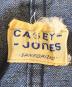 中古・古着 CASEY JONES (ケイシー・ジョーンズ) つなぎ インディゴ サイズ:CHEST46 REGULAR：30000円