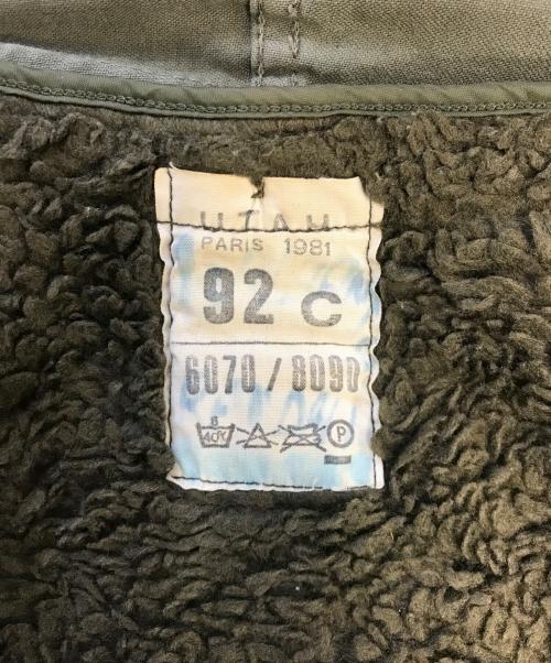 VINTAGE MILITARY（ヴィンテージ ミリタリー）VINTAGE MILITARY (ヴィンテージ ミリタリー) French Army(フランス軍) フィールドパーカー オリーブ サイズ:92Cの古着・服飾アイテム