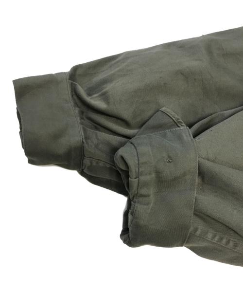 VINTAGE MILITARY（ヴィンテージ ミリタリー）VINTAGE MILITARY (ヴィンテージ ミリタリー) French Army(フランス軍) フィールドパーカー オリーブ サイズ:92Cの古着・服飾アイテム