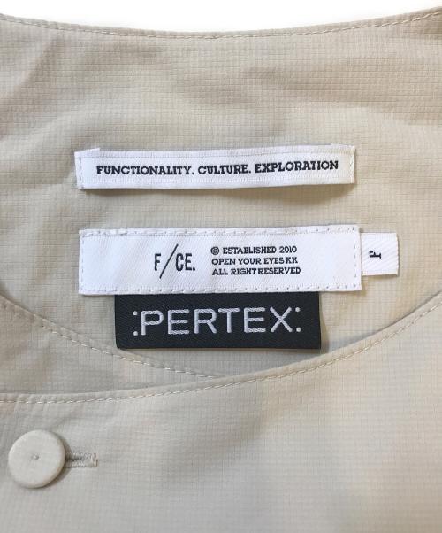 F/CE.（エフシーイー）F/CE. (エフシーイー) PERTEX LONG DRESS ベージュ サイズ:Fの古着・服飾アイテム