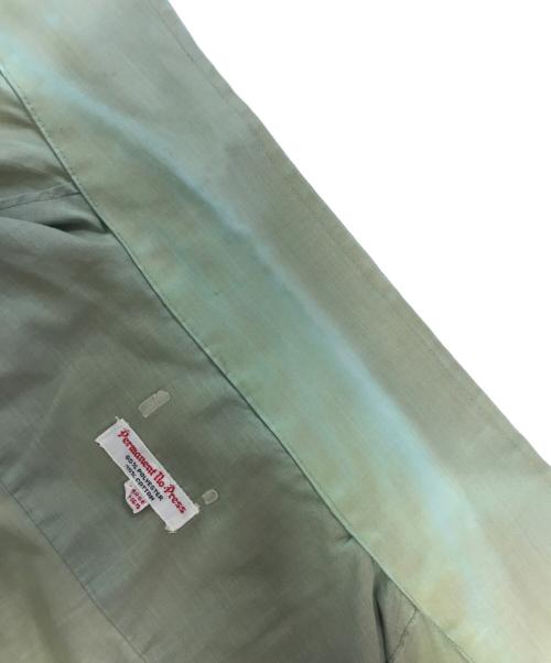 VINTAGE（ヴィンテージ）VINTAGE (ヴィンテージ) オープンカラーシャツ グリーン サイズ:LARGEの古着・服飾アイテム