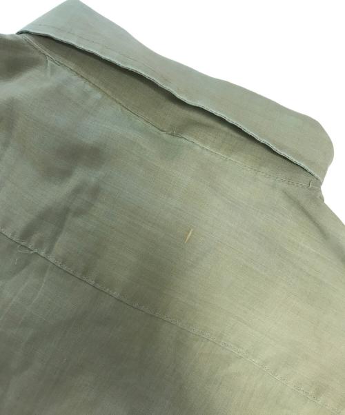 VINTAGE（ヴィンテージ）VINTAGE (ヴィンテージ) オープンカラーシャツ グリーン サイズ:LARGEの古着・服飾アイテム