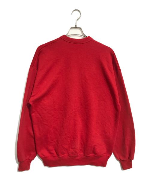 JERZEES（ジャージーズ）JERZEES (ジャージーズ) スウェットカーディガン レッド サイズ:ONE SIZEの古着・服飾アイテム
