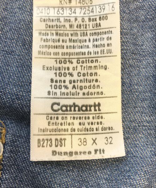 CarHartt（カーハート）CarHartt (カーハート) ダブルニーペインターデニムパンツ インディゴ サイズ:96cm (W38)の古着・服飾アイテム