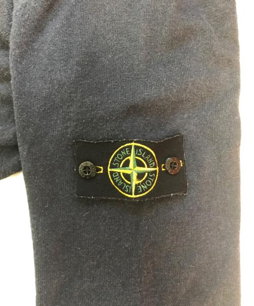 STONE ISLAND（ストーンアイランド）STONE ISLAND (ストーンアイランド) コットンクルーネックニット ネイビー サイズ:Mの古着・服飾アイテム