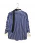 sacai (サカイ) コットンポプリン プリーツ 長袖シャツ ブルー サイズ:1：30000円