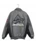 AVIREX (アヴィレックス) 切替レザージャケット グレー サイズ:XL：30000円