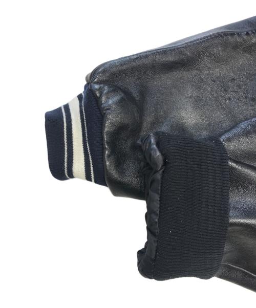 AVIREX（アヴィレックス）AVIREX (アヴィレックス) レザージャケット ブラック サイズ:4XLの古着・服飾アイテム
