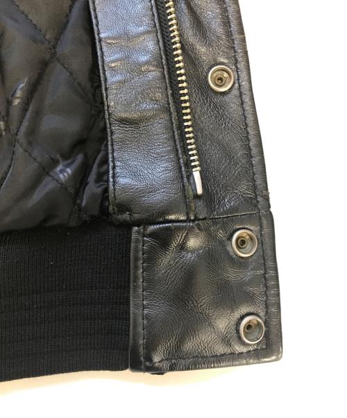 AVIREX（アヴィレックス）AVIREX (アヴィレックス) レザージャケット ブラック サイズ:3XLの古着・服飾アイテム