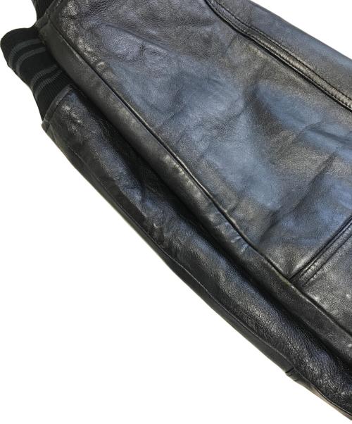 AVIREX（アヴィレックス）AVIREX (アヴィレックス) レザージャケット ブラック サイズ:3XLの古着・服飾アイテム
