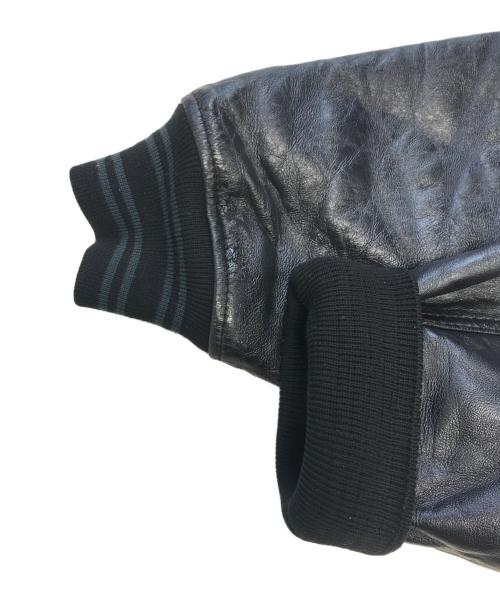 AVIREX（アヴィレックス）AVIREX (アヴィレックス) レザージャケット ブラック サイズ:3XLの古着・服飾アイテム