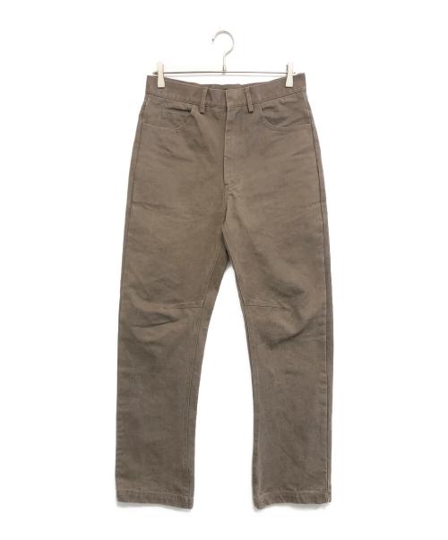 entire studios（エンタイアスタジオ）entire studios (エンタイアスタジオ) TASK TROUSERS ブラウン サイズ:Sの古着・服飾アイテム