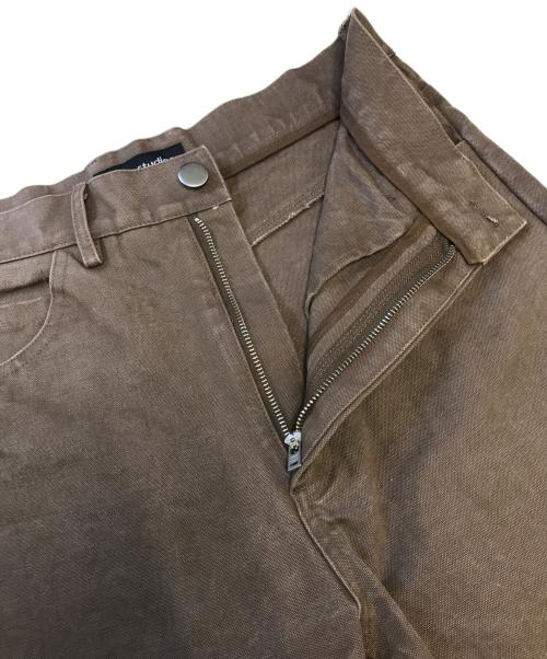 entire studios（エンタイアスタジオ）entire studios (エンタイアスタジオ) TASK TROUSERS ブラウン サイズ:Sの古着・服飾アイテム