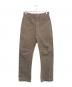 entire studios（エンタイアスタジオ）の古着「TASK TROUSERS」｜ブラウン