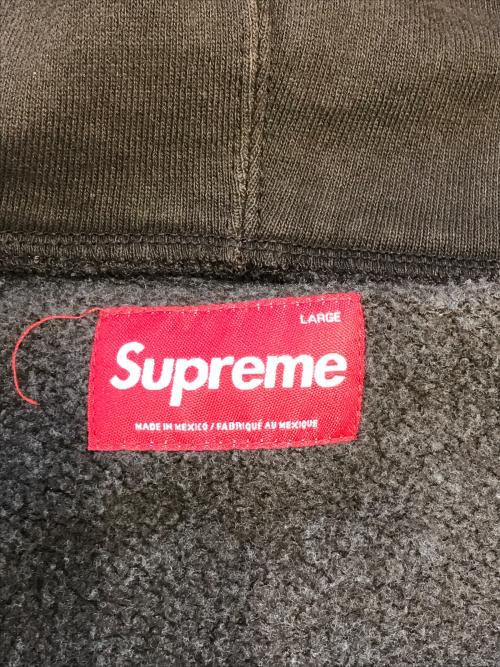 SUPREME（シュプリーム）Supreme (シュプリーム) Small Box Zip Up Hooded Sweatshirt Dark Brown ブラウン サイズ:Lの古着・服飾アイテム