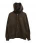 Supreme（シュプリーム）の古着「Small Box Zip Up Hooded Sweatshirt Dark Brown」｜ブラウン