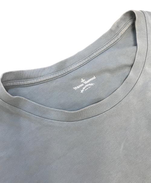 anglomania vivienne westwood（アングロマニア ヴィヴィアン・ウエストウッド）anglomania vivienne westwood (アングロマニア ヴィヴィアン・ウエストウッド) NEW BOXY T-SHIRT グレー サイズ:Lの古着・服飾アイテム