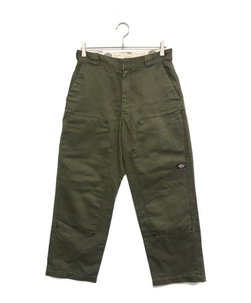 jieda（ジエダ）jieda (ジエダ) Dickies (ディッキーズ) DOUBLE KNEE PRINT PANTS オリーブ サイズ:1の古着・服飾アイテム