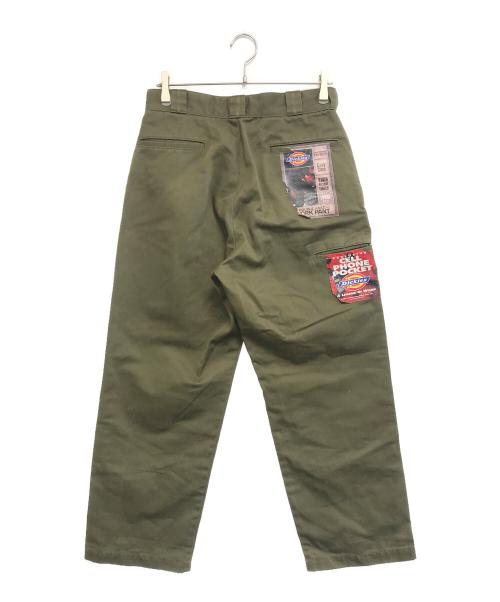 jieda（ジエダ）jieda (ジエダ) Dickies (ディッキーズ) DOUBLE KNEE PRINT PANTS オリーブ サイズ:1の古着・服飾アイテム