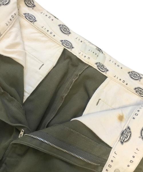 jieda（ジエダ）jieda (ジエダ) Dickies (ディッキーズ) DOUBLE KNEE PRINT PANTS オリーブ サイズ:1の古着・服飾アイテム