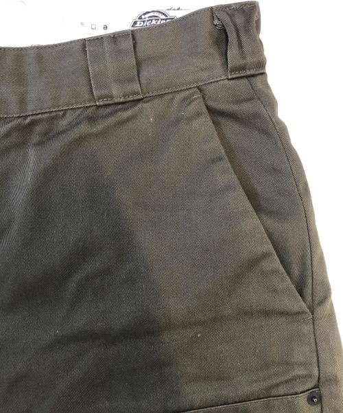jieda（ジエダ）jieda (ジエダ) Dickies (ディッキーズ) DOUBLE KNEE PRINT PANTS オリーブ サイズ:1の古着・服飾アイテム