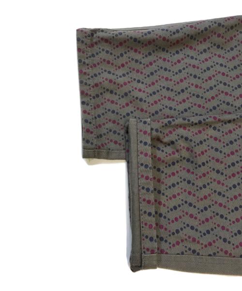 COMME des GARCONS HOMME（コムデギャルソン オム）COMME des GARCONS HOMME (コムデギャルソン オム) 総柄プリントパンツ オリーブ サイズ:Sの古着・服飾アイテム