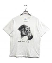 Hanes（ヘインズ）の古着「プリントTシャツ」｜ホワイト