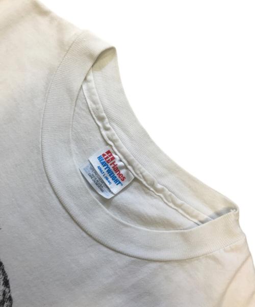 Hanes（ヘインズ）Hanes (ヘインズ) プリントTシャツ ホワイト サイズ:Lの古着・服飾アイテム