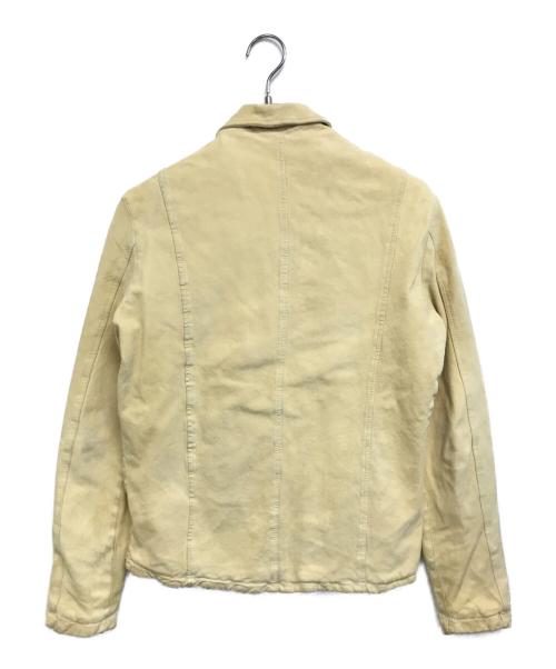 GIORGIO BRATO（ジョルジョブラッド）GIORGIO BRATO (ジョルジョブラッド) シープレザージャケット ベージュ サイズ:SIZE 46の古着・服飾アイテム