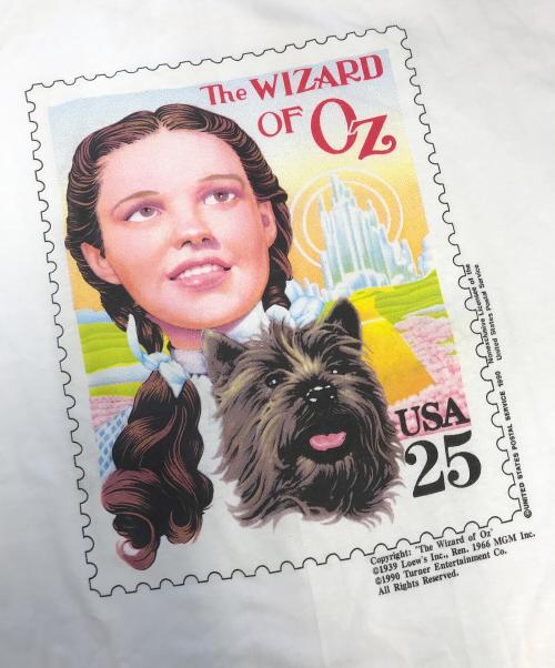 ムービーTシャツ（ムービーTシャツ）ムービーTシャツ (ムービーTシャツ) The wizard of oz(オズの魔法使い) ムービーTシャツ ホワイト サイズ:XLの古着・服飾アイテム