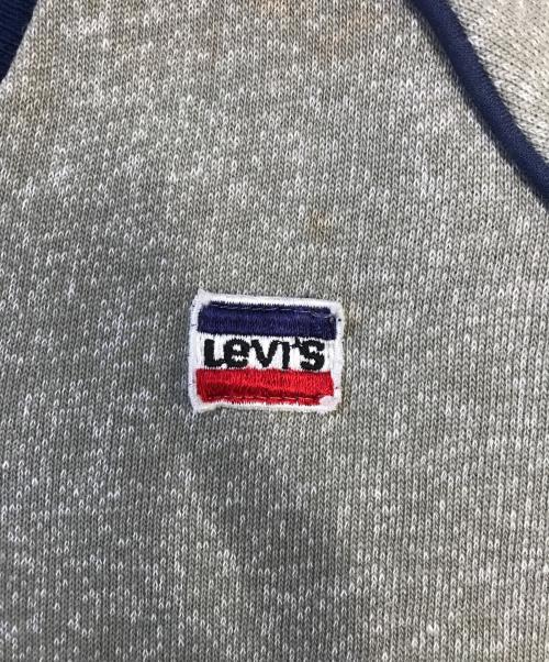 LEVI'S（リーバイス）LEVI'S (リーバイス) 80s半袖スウェット グレー×ネイビー サイズ:Mの古着・服飾アイテム