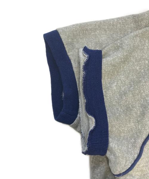 LEVI'S（リーバイス）LEVI'S (リーバイス) 80s半袖スウェット グレー×ネイビー サイズ:Mの古着・服飾アイテム