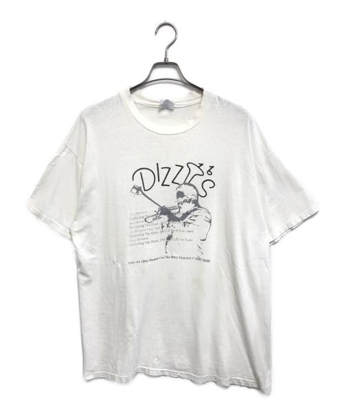 アーティストTシャツ（アーティストTシャツ）アーティストTシャツ (アーティストTシャツ) dizzy gillespie(ディジー・ガレスピー) アーティストTシャツ ホワイト サイズ:XLの古着・服飾アイテム