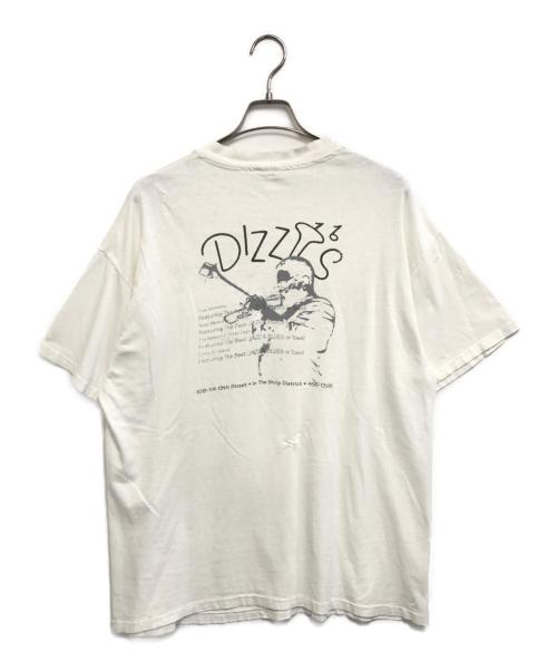 アーティストTシャツ（アーティストTシャツ）アーティストTシャツ (アーティストTシャツ) dizzy gillespie(ディジー・ガレスピー) アーティストTシャツ ホワイト サイズ:XLの古着・服飾アイテム
